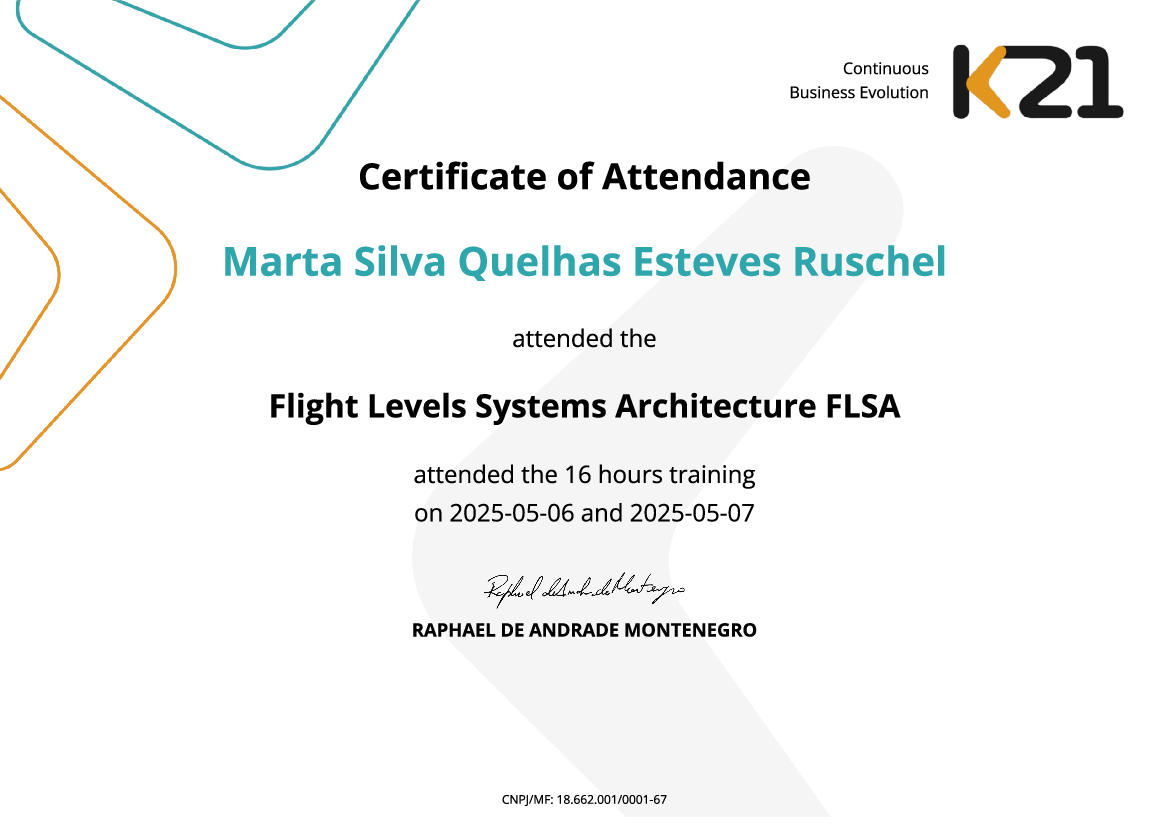 Certificado K21